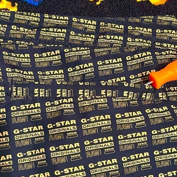 Mens G-STAR Raw Jordan Black Swim Shorts / Size XL - Picture 4 of 7